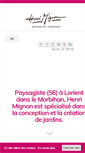 Mobile Screenshot of henri-mignon.fr