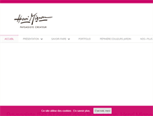 Tablet Screenshot of henri-mignon.fr